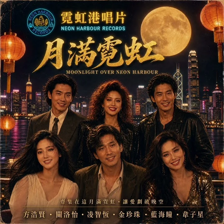 月滿霓虹 封面